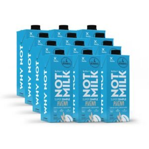 Bebida Vegetal NotMilk Simple Avena 1L - 4 ingredientes 12x 1L
