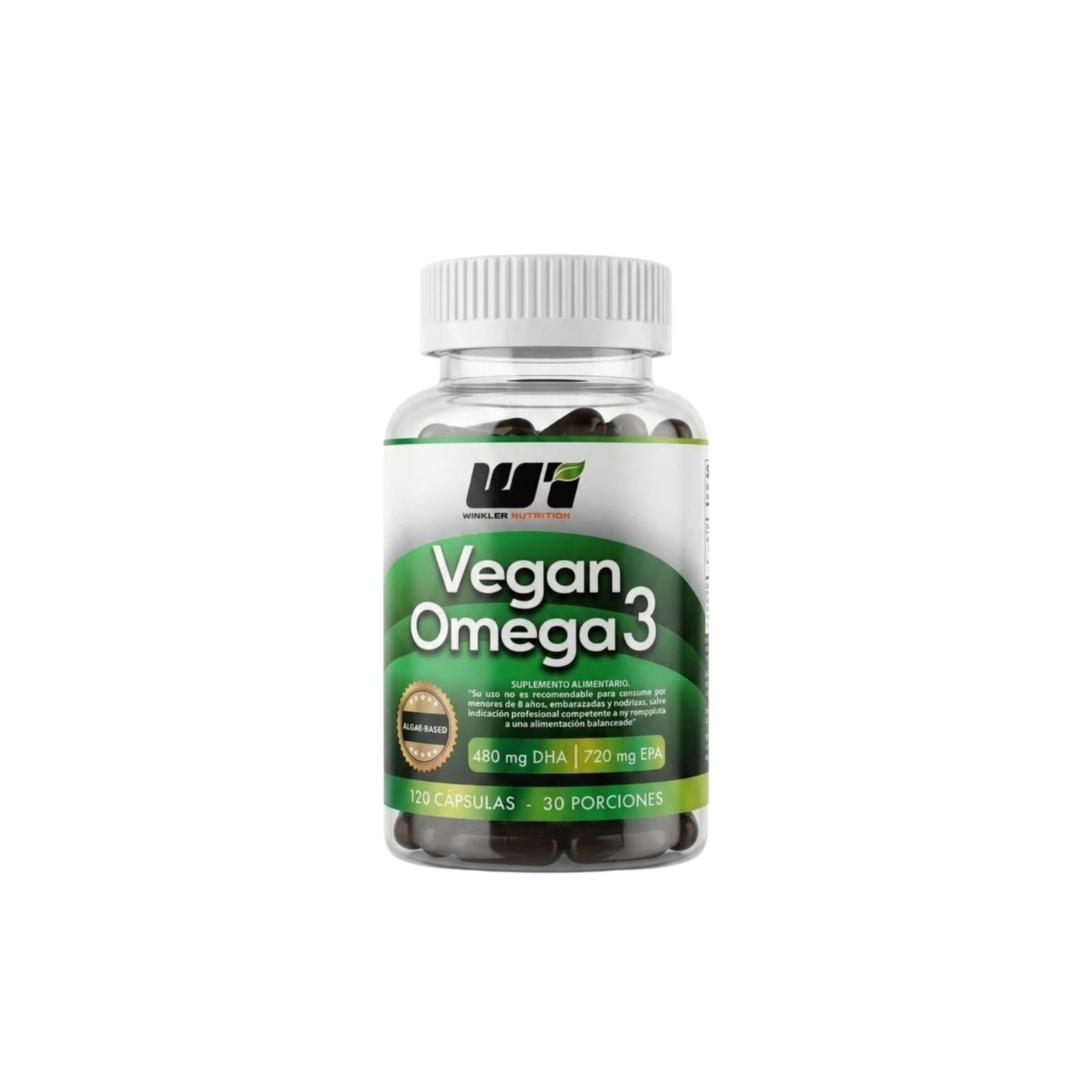 OMEGA 3 VEGANO 120 CAPSULAS - WINKLER NUTRITION