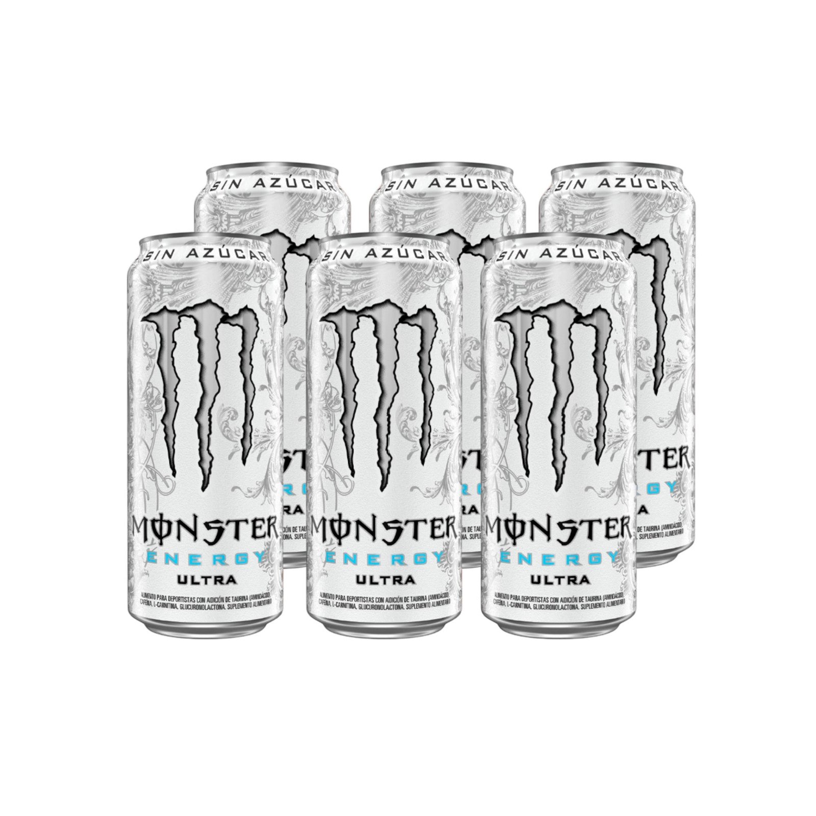 PACK X6 ENERGETICAS MONSTER 473ML