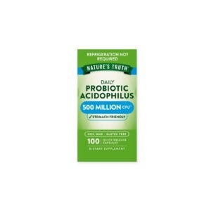 PROBIOTICO ACIDOPHILUS 100 CAPSULAS - NATURE'S TRUTH