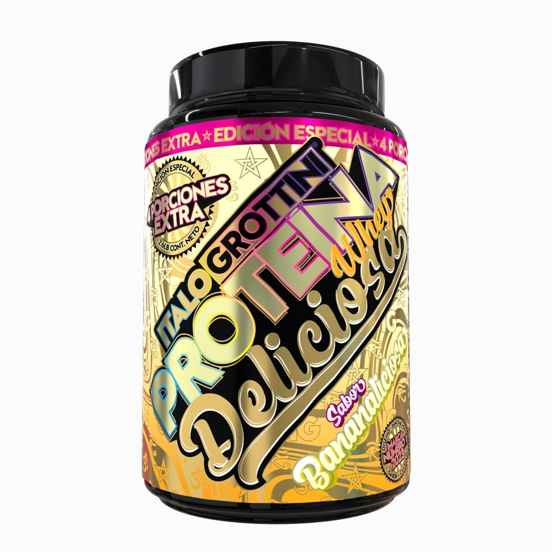 PROTEÍNA WHEY DELICIOSA 2.6 LIBRAS 37 SERVICIOS - ITALO GROTTINI