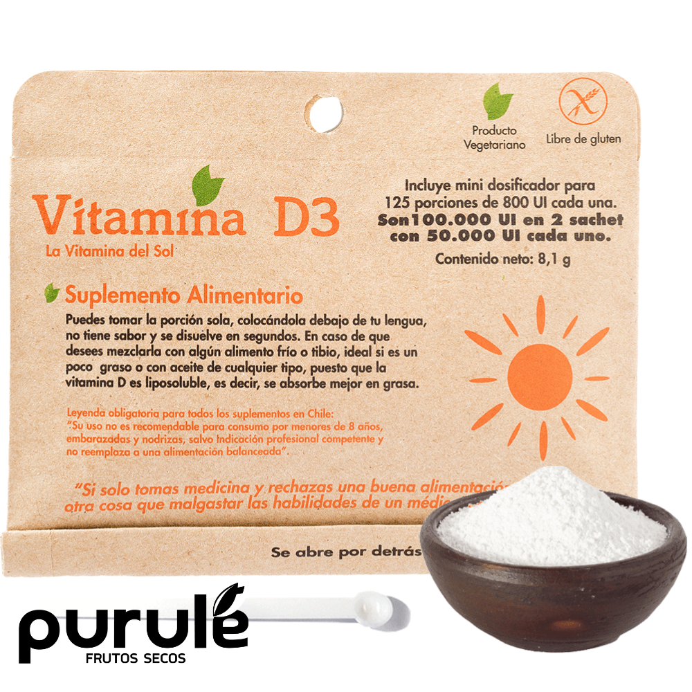 Vitamina D3 8,1g Dulzura Natural