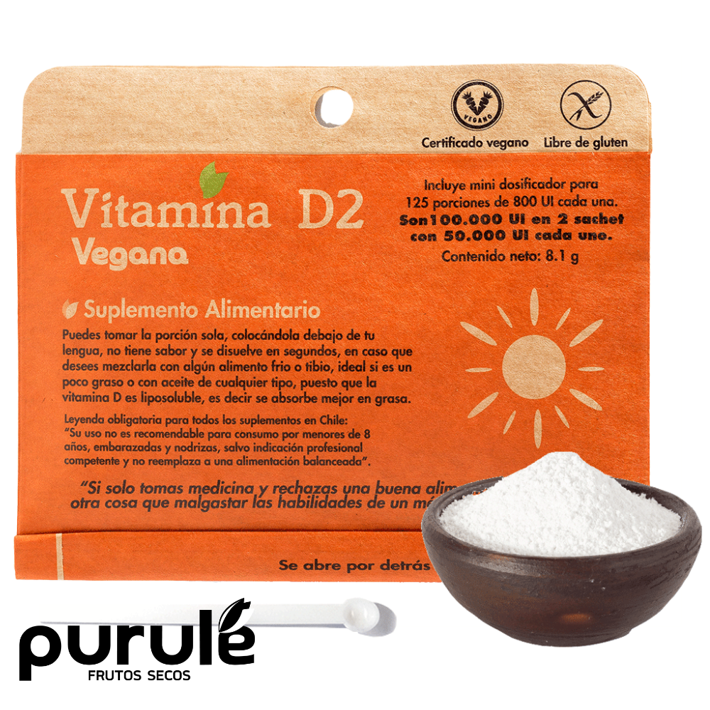 Vitamina D2 8,1g Dulzura Natural