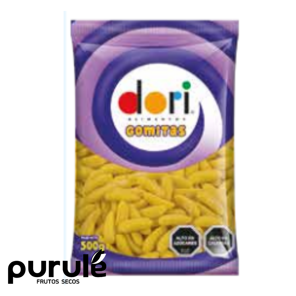 Plátanos de Gelatina 500gr