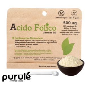 Acido Fólico 7,8g Dulzura Natural