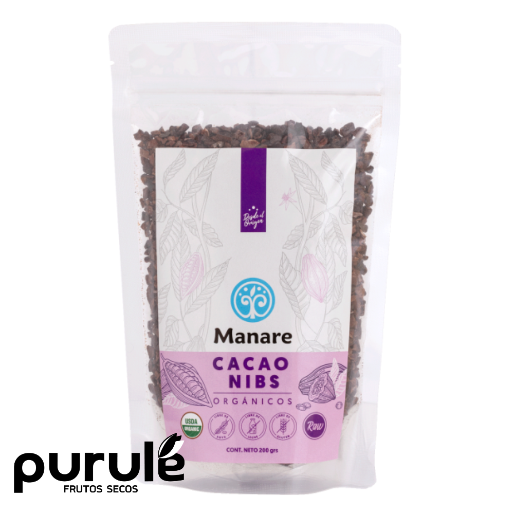Cacao Nibs orgánico 200 g