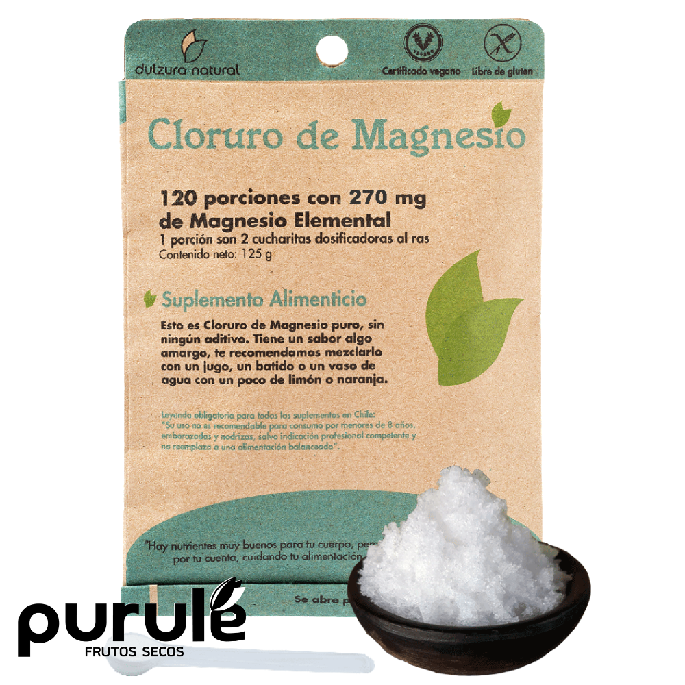 Cloruro de Magnesio 125g, Dulzura Natural