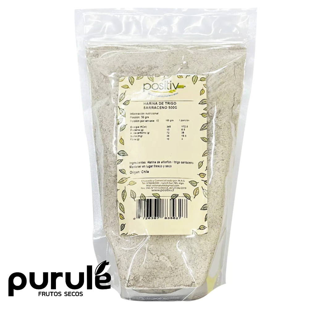 Harina Trigo Sarraceno 500gr, Positiv