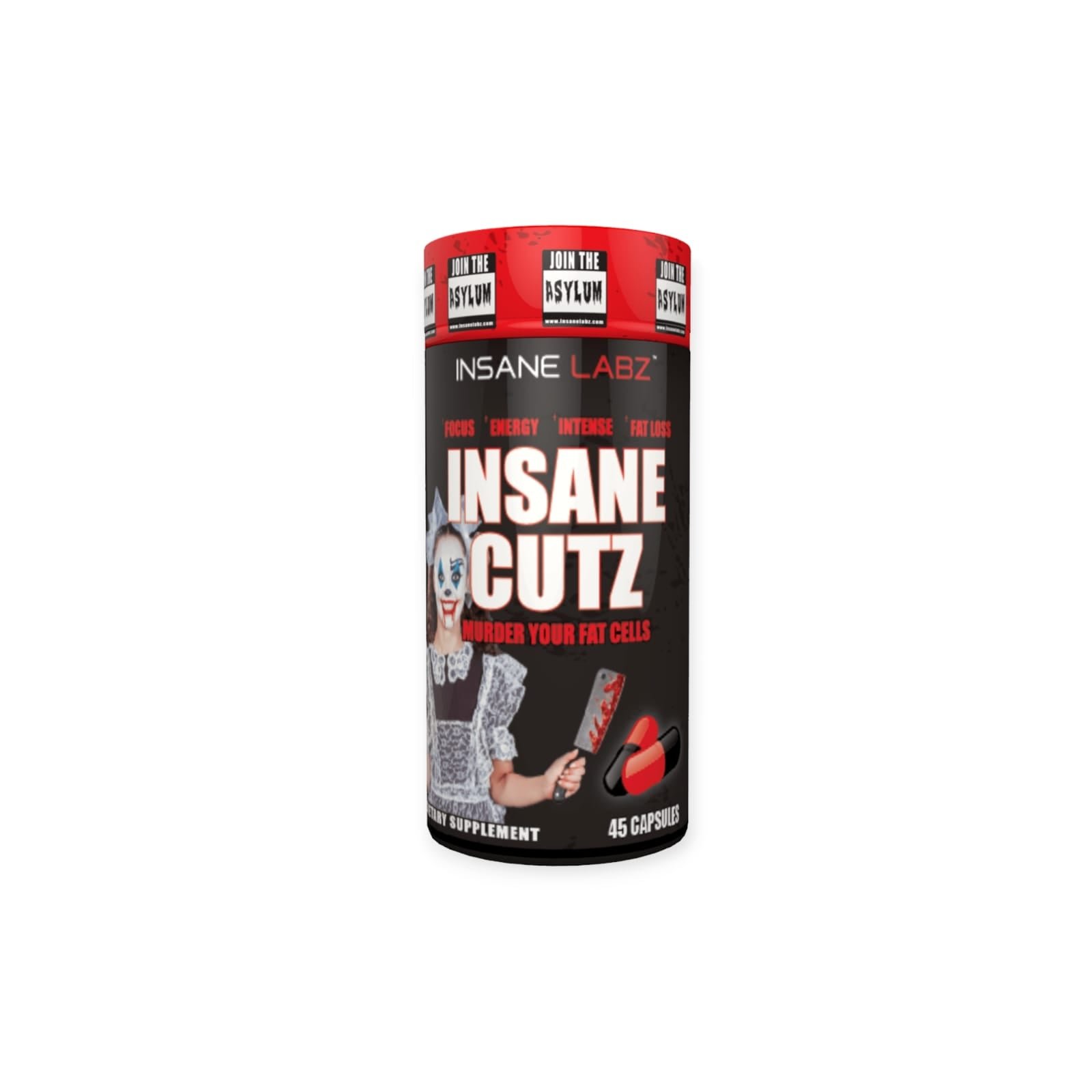 QUEMADOR INSANE CUTZ 45 CAPSULAS - INZANE LABZ