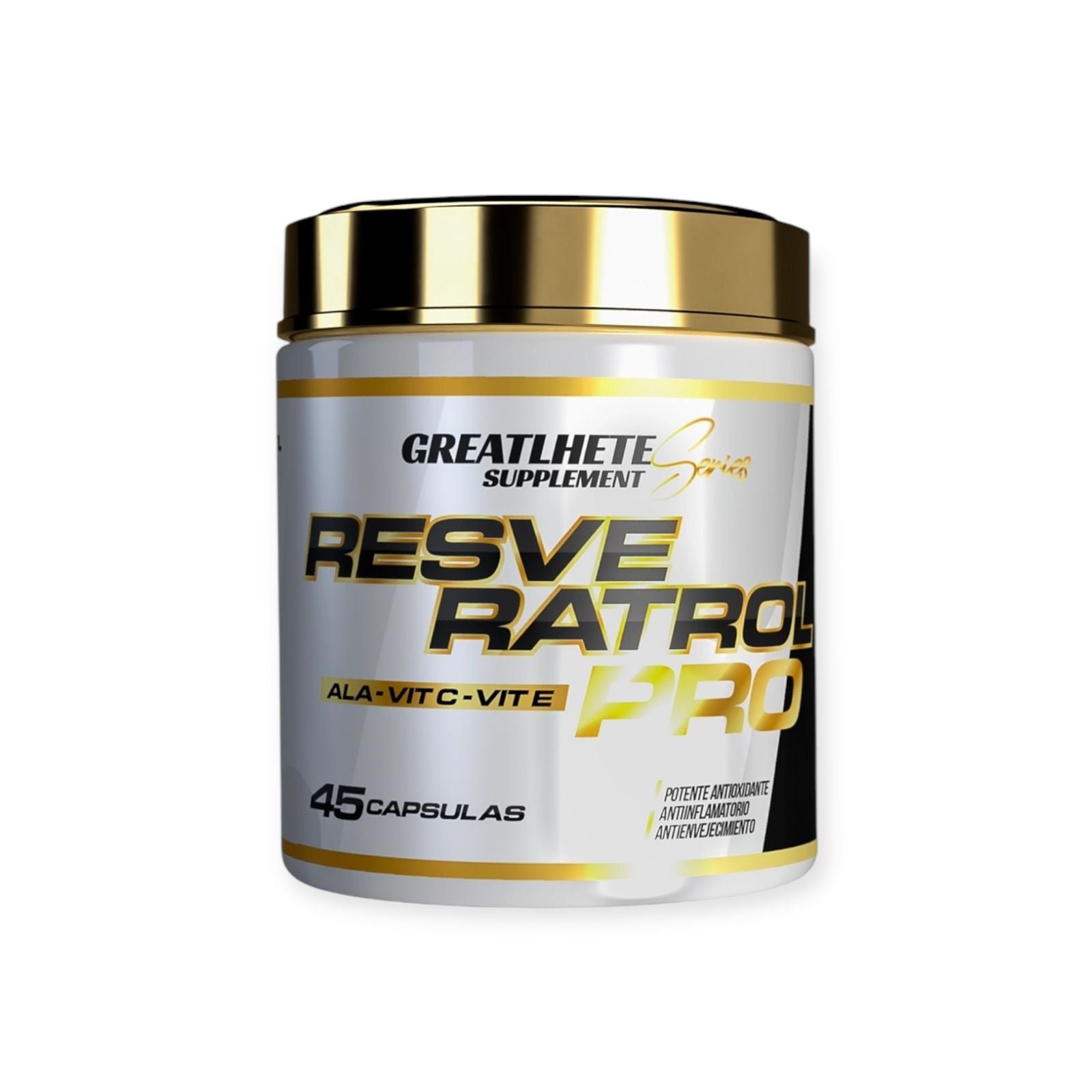 RESVERATROL ALA - VIT C - VIT E 45 CAPSULAS - GREATLHETE