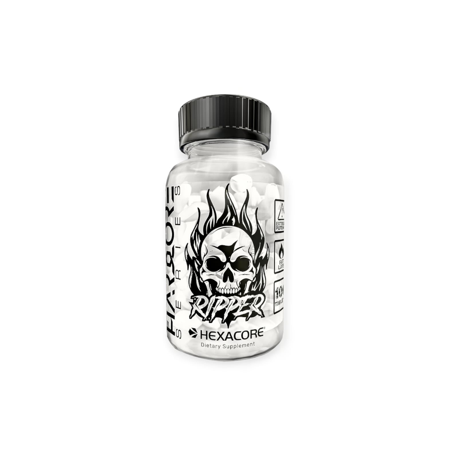 RIPPER QUEMADOR DE GRASA 100 TABLETAS - HEXACORE