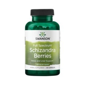 SCHIZANDRA BERRIES 525MG 90 CÁPSULAS - SWANSON