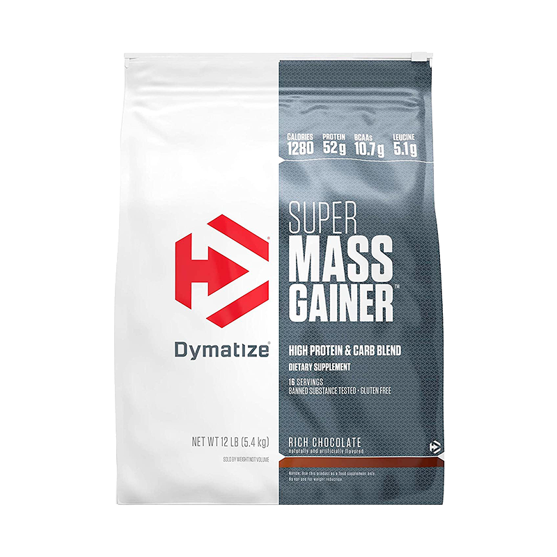 Super Mass Gainer Dymatize -12 Libras- Rich Chocolate