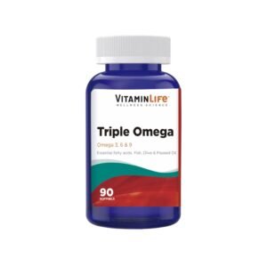 TRIPLE OMEGA 90 CAPSULAS - VITAMIN LIFE