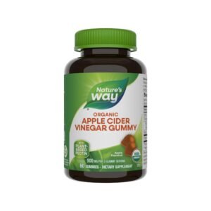 VINAGRE DE MANZANA ORGANICO 60 GOMITAS - NATURE'S WAY