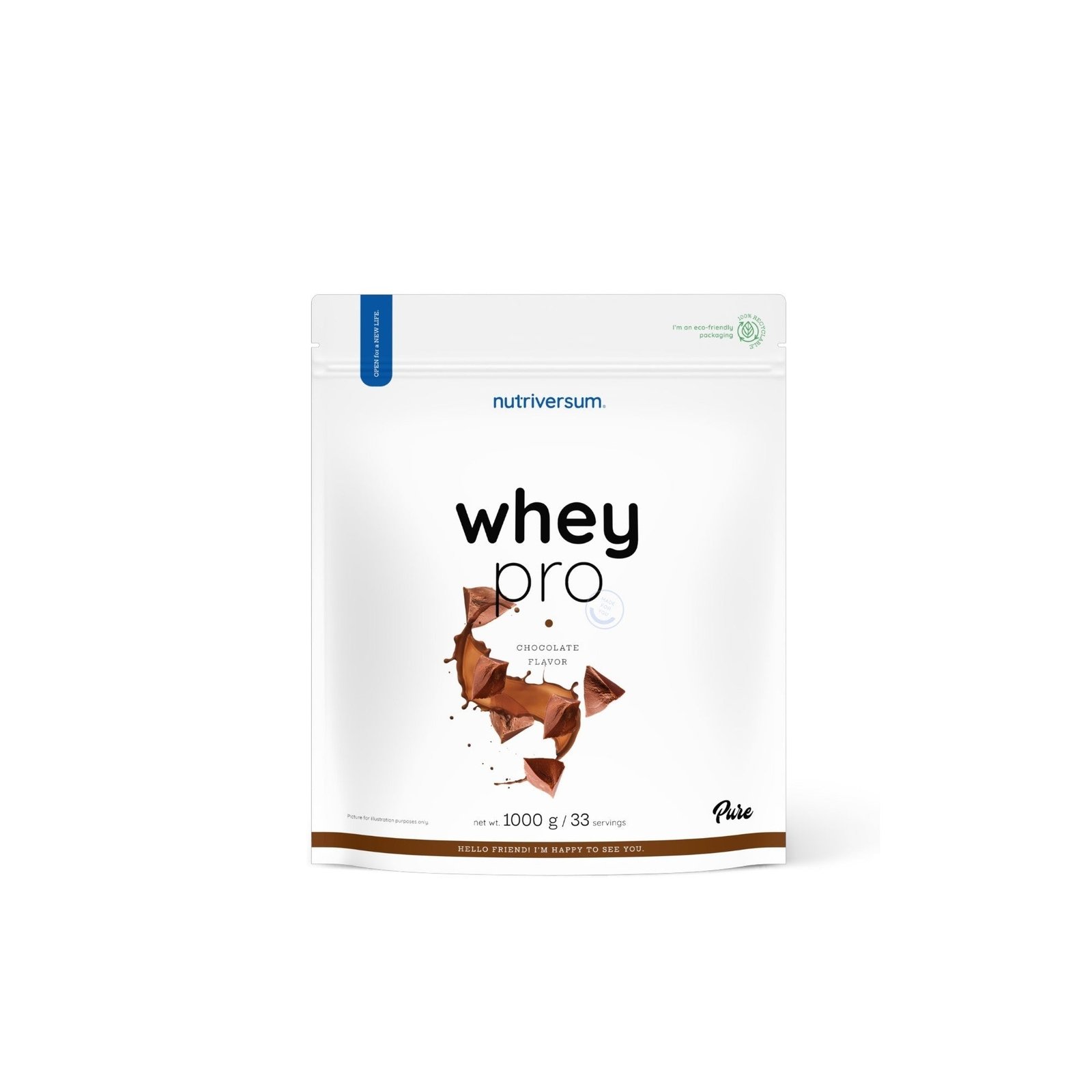 PROTEINA WHEY PRO 1000GR 33 SERVICIOS - NUTRIVERSUM