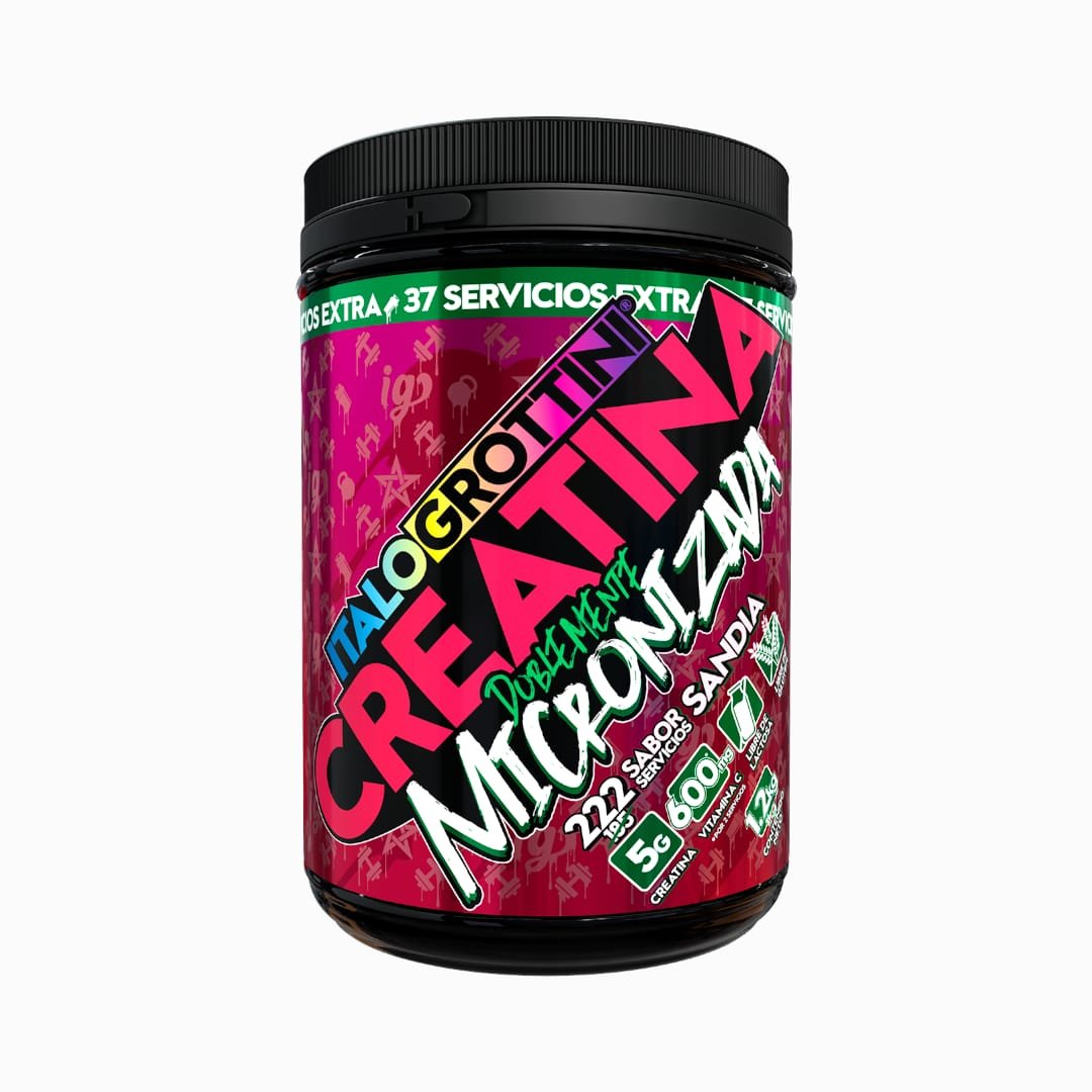 Creatina Monohidrato Micronizada - 222 Servicios - 1.2 Kg
