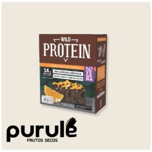 Wild Protein Vegana Chocolate Naranja 5 unidades