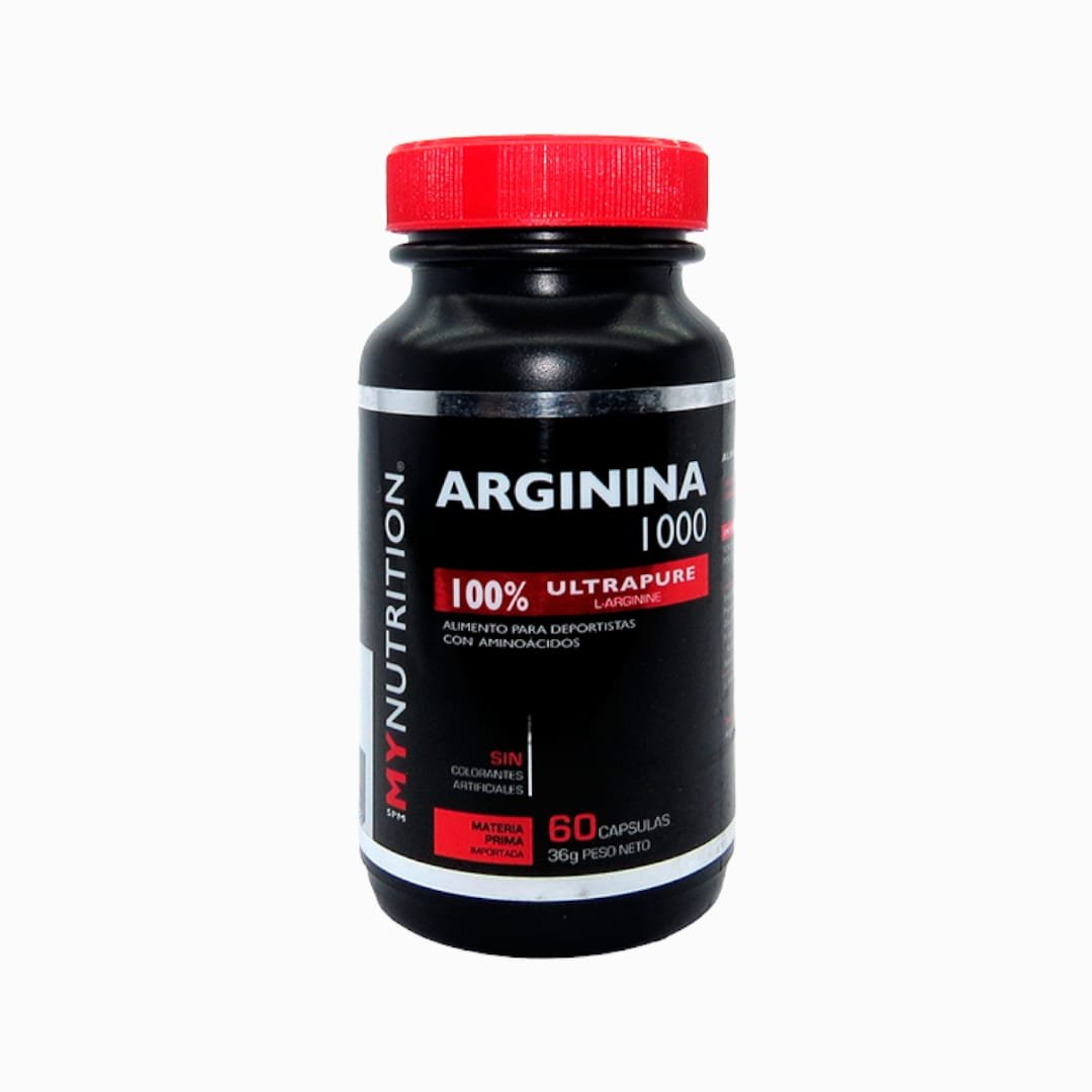 ARGININA 1000 60 CAPSULAS - MY NUTRITION