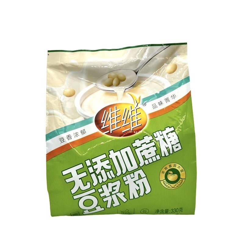 Leche de Soya sin azúcar 330GR Weiwei