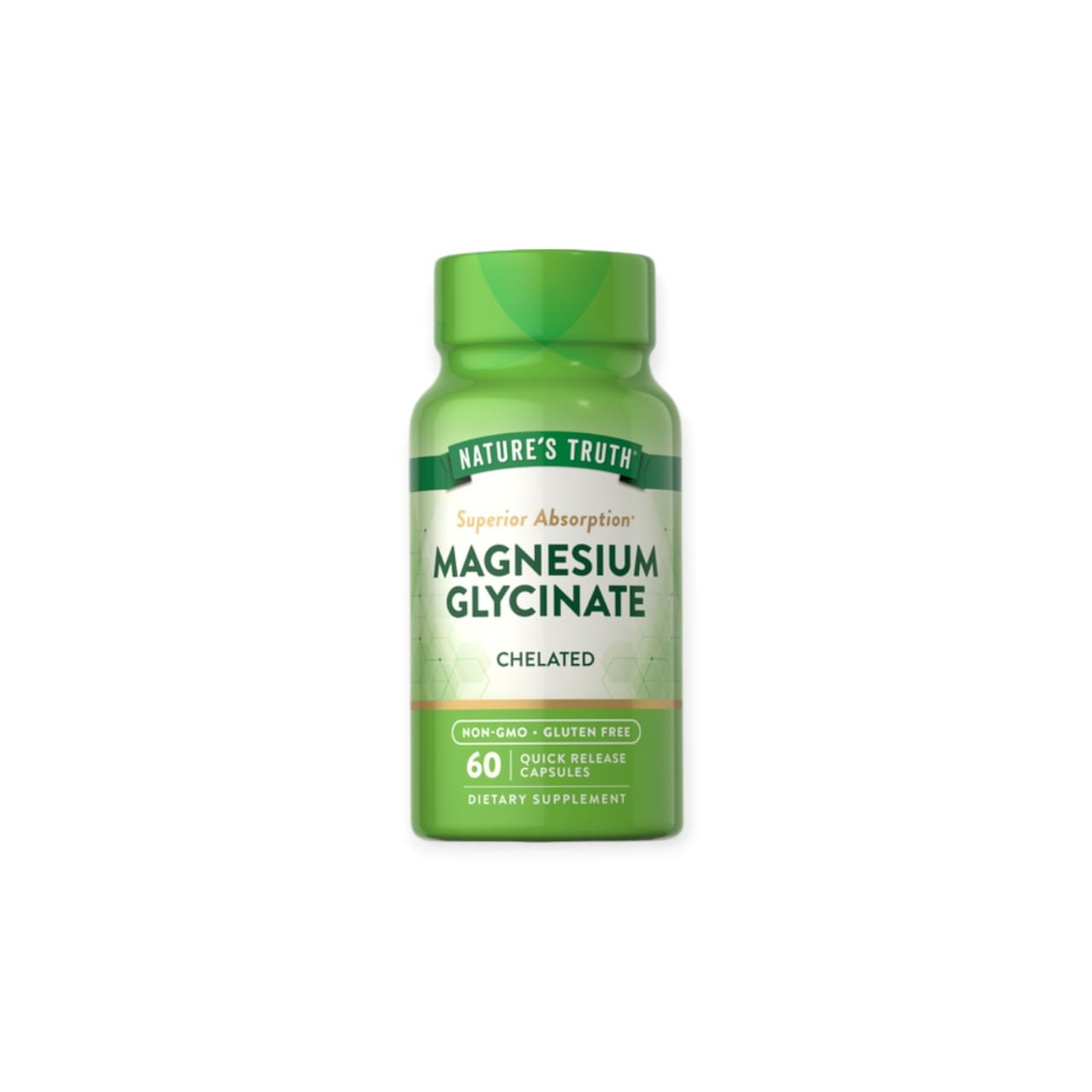 MAGNESIO GLYCINATE 200 MG 60 CAPSULAS - NATURE'S TRUTH