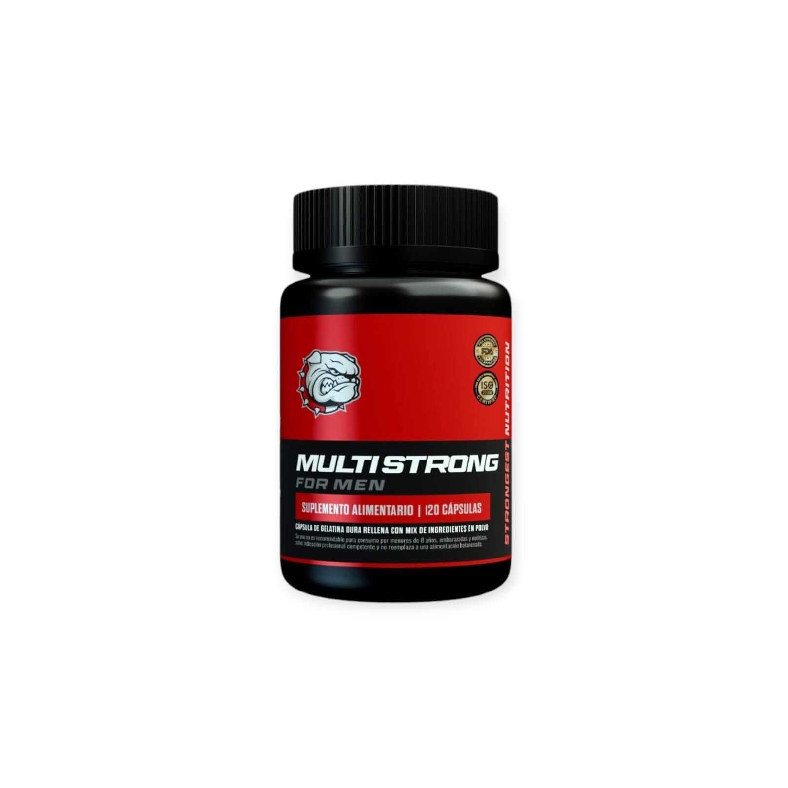 MULTIVITAMINICO FOR MEN 120 CAPSULAS - STRONGEST