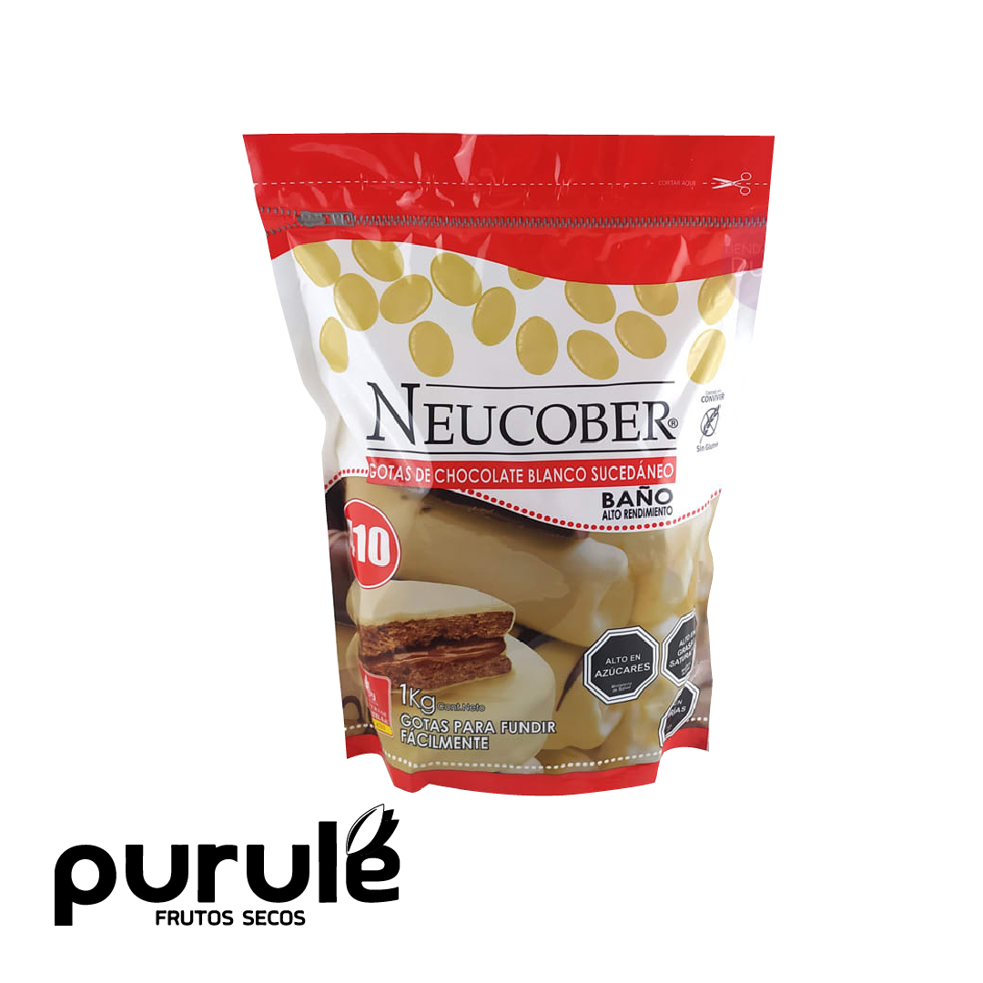 Neucober 410 – Chocolate Blanco Sucedáneo para cobertura 1 kg