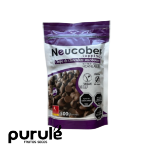 Neucober 5045 – Chips de Chocolate Sucedáneo Bitter Suave Horneables 500 gr