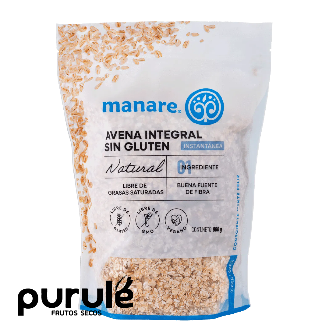 Avena Sin Gluten Instantánea 800 GR Manare
