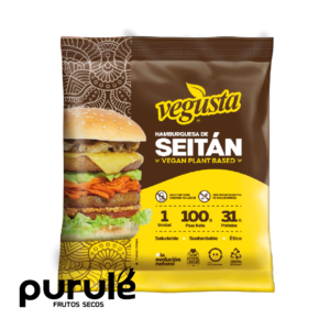 Hamburguesa de seitán individual (Solo retiro en tienda)
