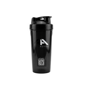 SHAKER NEGRO 750ML- 4ACTIVE