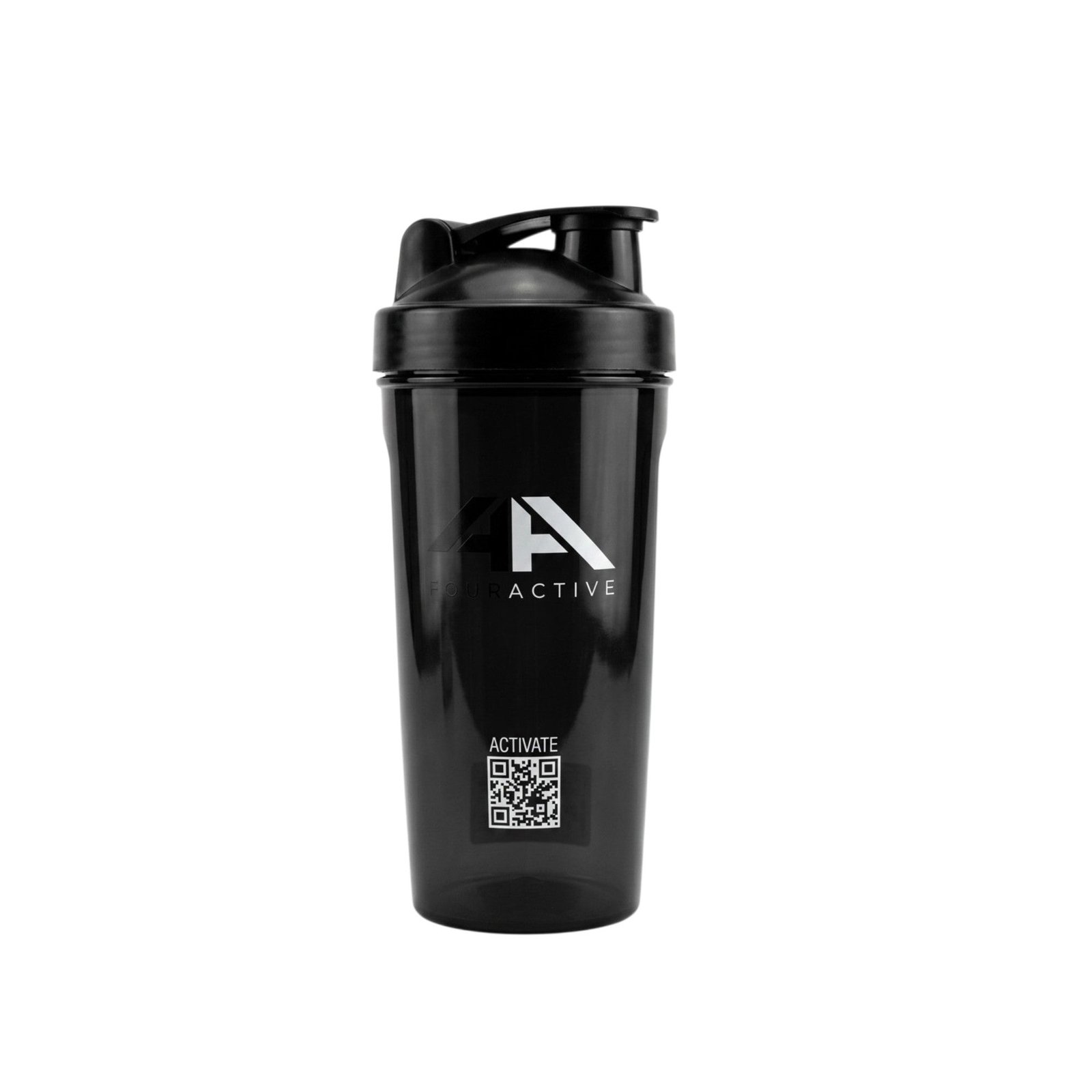 SHAKER NEGRO 750ML- 4ACTIVE