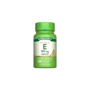 VITAMINA E 180MG 400 IU 100 SOFTGELS - NATURE'S TRUTH