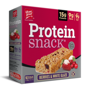PROTEIN SNACK BERRIES & WHITE GLAZE