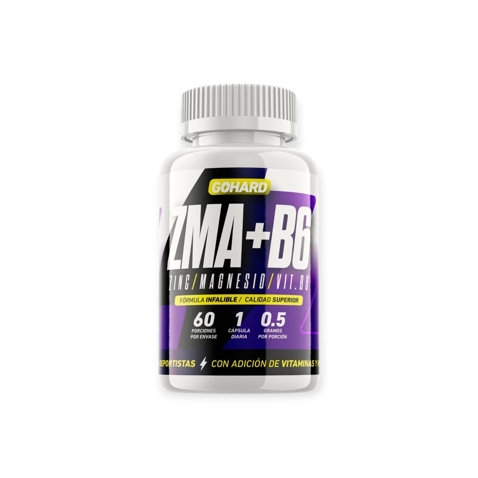 ZMA + B6 60 CAPSULAS - GOHARD