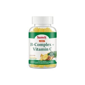 B-COMPLEX + VITAMINA C 60 GOMITAS PIÑA -SUNVIT