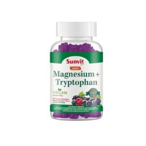 MAGNESIO + TRIPTOFANO 6O GOMITAS VEGANAS MIX BERRIES -SUNVIT