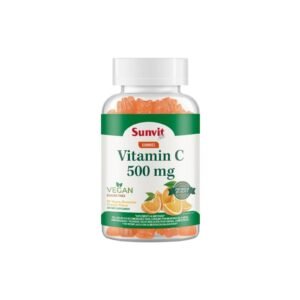 VITAMINA C 500MG 60 GOMITAS VEGANAS NARANJA -SUNVIT